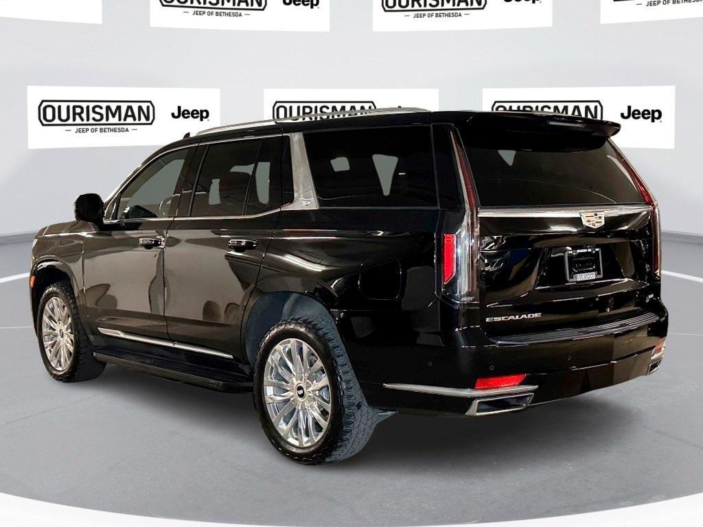 used 2023 Cadillac Escalade car, priced at $63,500