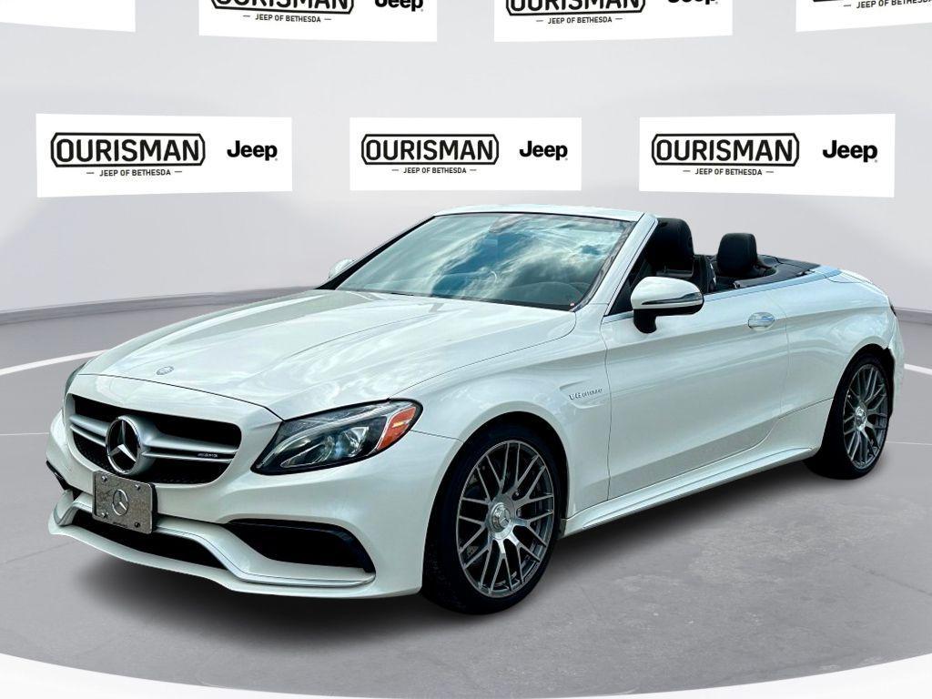 used 2017 Mercedes-Benz AMG C 63 car, priced at $39,500