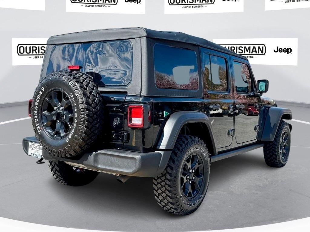 used 2021 Jeep Wrangler Unlimited car, priced at $31,000