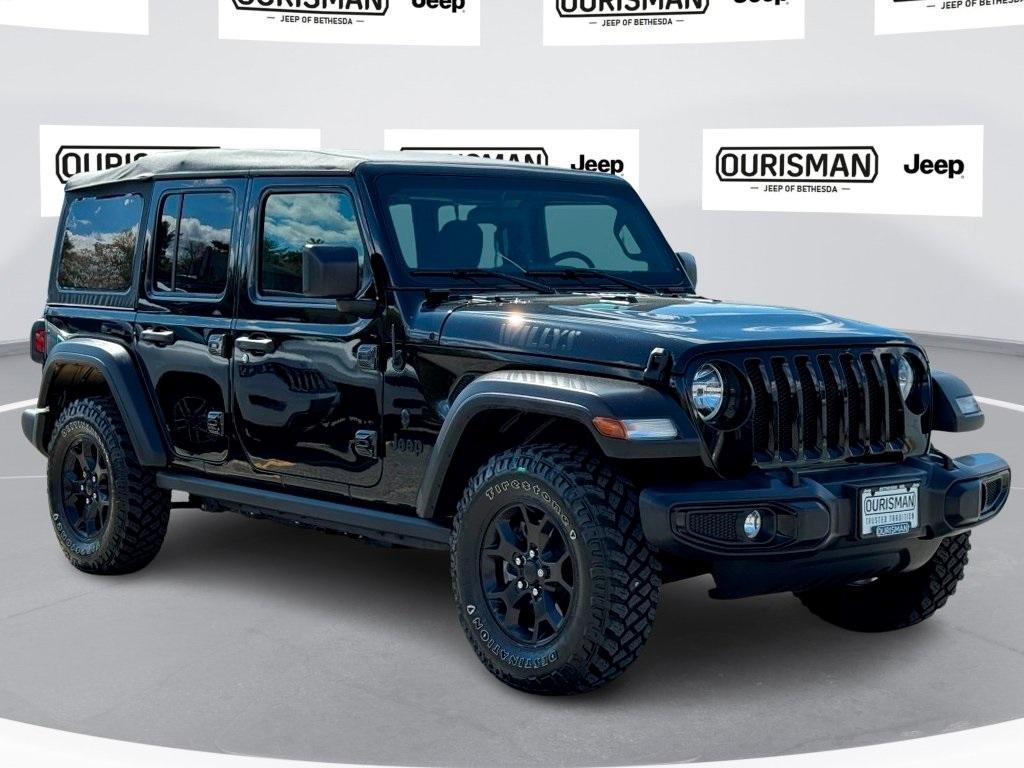 used 2021 Jeep Wrangler Unlimited car, priced at $31,000