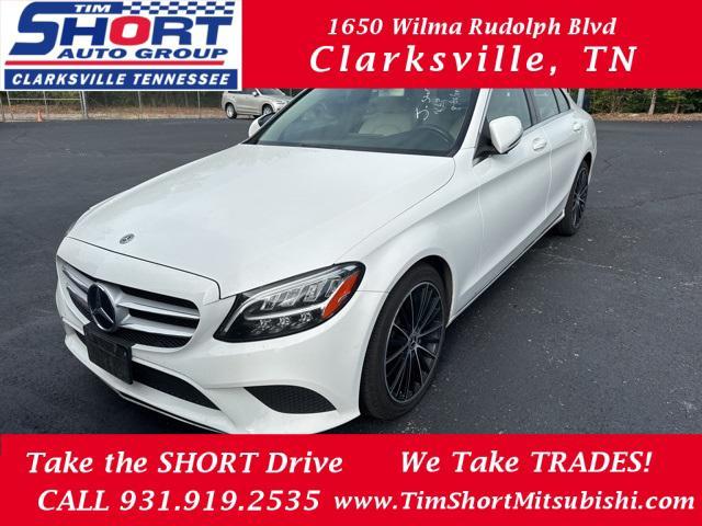 used 2019 Mercedes-Benz C-Class car, priced at $20,980