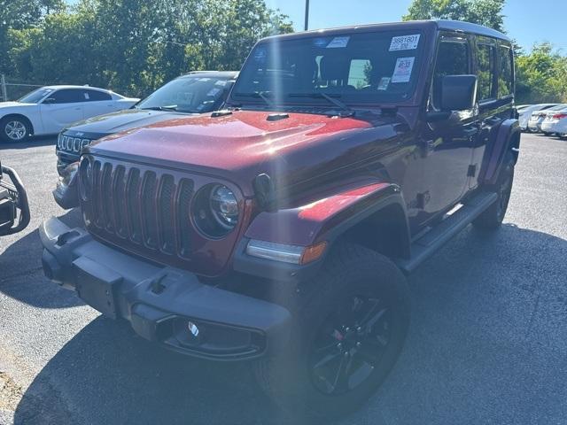 used 2021 Jeep Wrangler Unlimited car, priced at $31,597