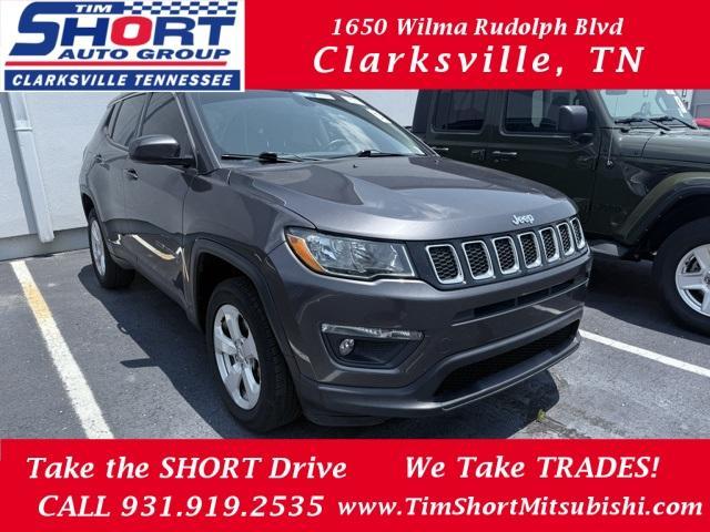 used 2021 Jeep Compass car, priced at $17,294