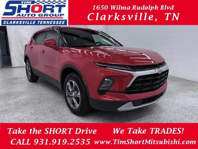 used 2023 Chevrolet Blazer car, priced at $22,555