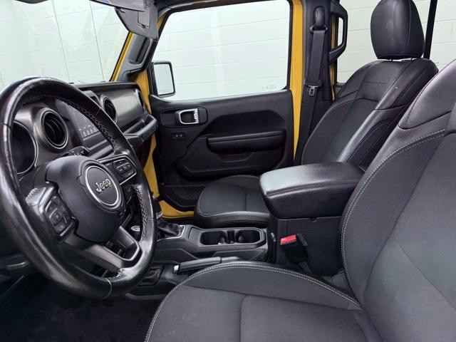 used 2021 Jeep Wrangler Unlimited car, priced at $30,111