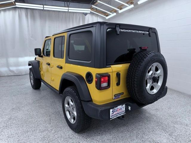 used 2021 Jeep Wrangler Unlimited car, priced at $30,111