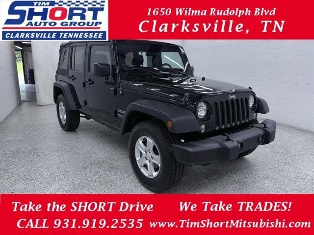used 2017 Jeep Wrangler Unlimited car, priced at $20,900