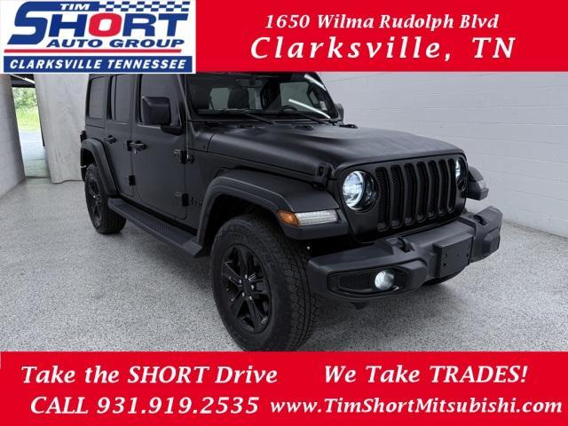 used 2021 Jeep Wrangler Unlimited car, priced at $30,101