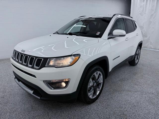 used 2021 Jeep Compass car, priced at $19,160