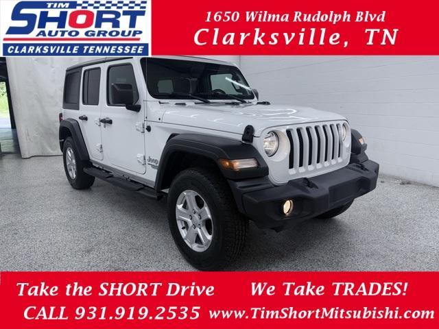 used 2020 Jeep Wrangler Unlimited car, priced at $24,751