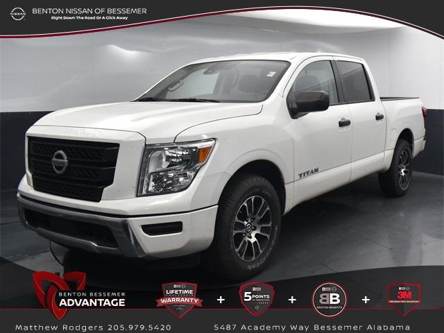 used 2022 Nissan Titan car, priced at $27,599