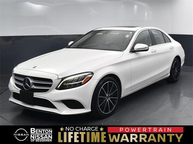 used 2021 Mercedes-Benz C-Class car, priced at $28,201