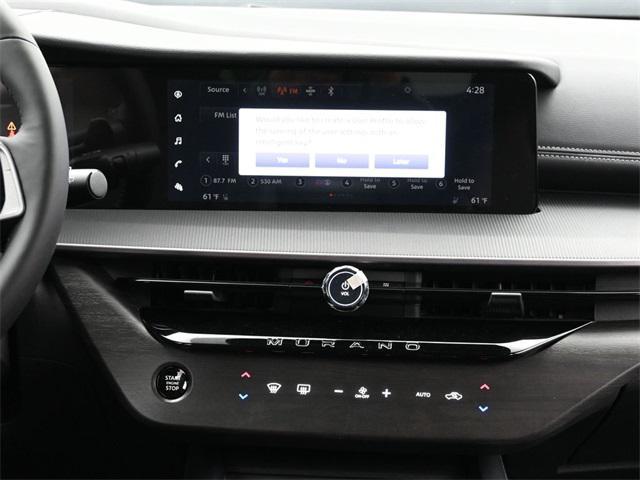 new 2025 Nissan Murano car, priced at $43,625