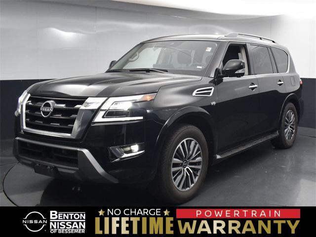 used 2022 Nissan Armada car, priced at $33,420