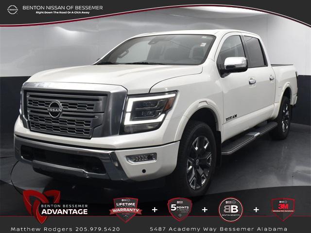 used 2024 Nissan Titan car, priced at $52,999