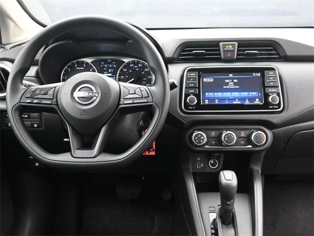 new 2025 Nissan Versa car, priced at $18,756