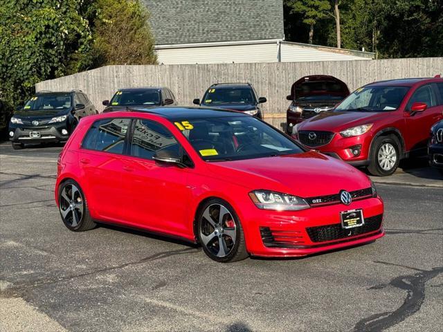 used 2015 Volkswagen Golf GTI car, priced at $17,500