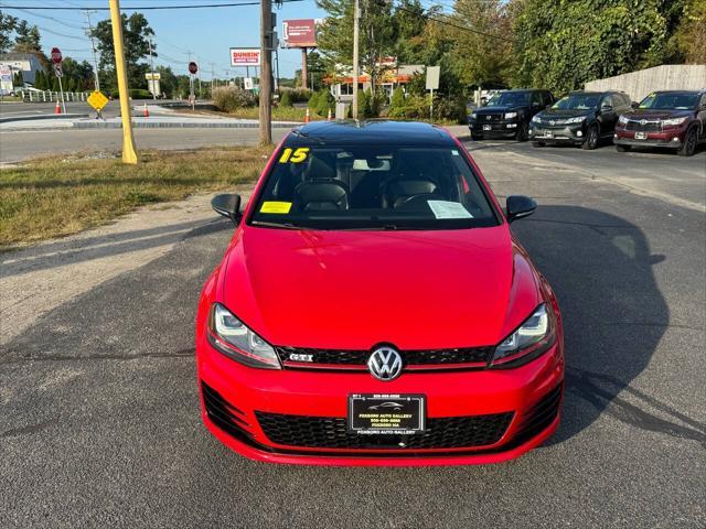 used 2015 Volkswagen Golf GTI car, priced at $17,500