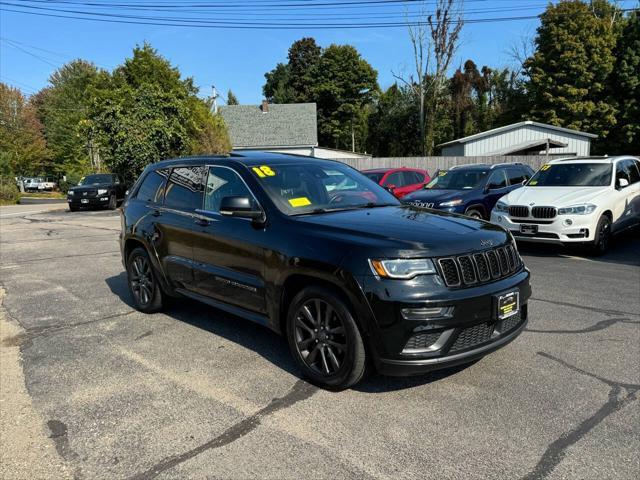 used 2018 Jeep Grand Cherokee car, priced at $17,500