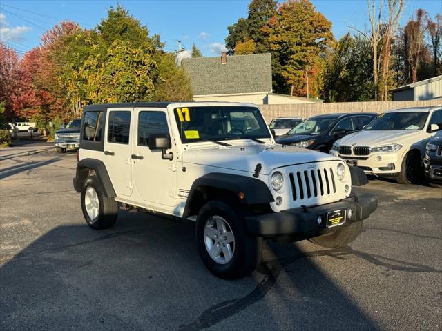 used 2017 Jeep Wrangler Unlimited car, priced at $17,900