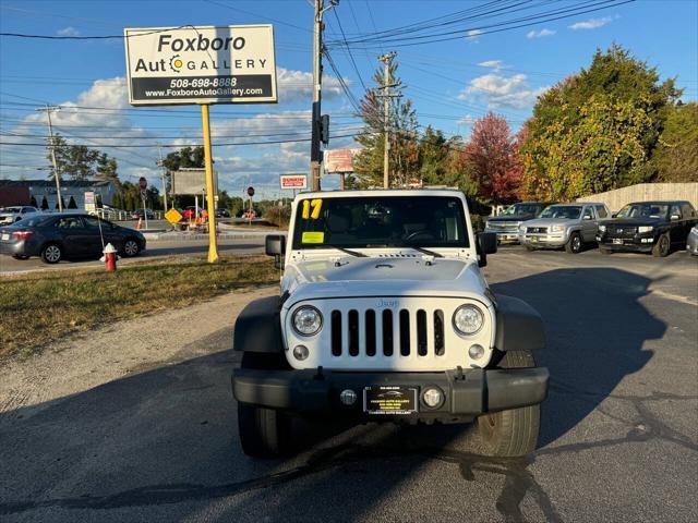 used 2017 Jeep Wrangler Unlimited car, priced at $17,900