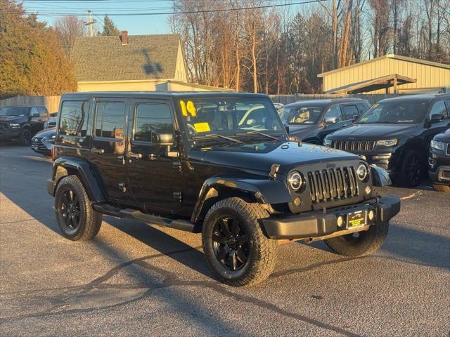 used 2014 Jeep Wrangler Unlimited car, priced at $18,900