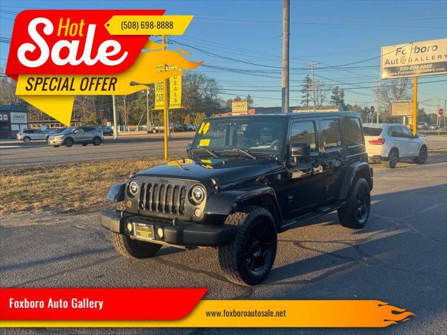 used 2014 Jeep Wrangler Unlimited car, priced at $18,900