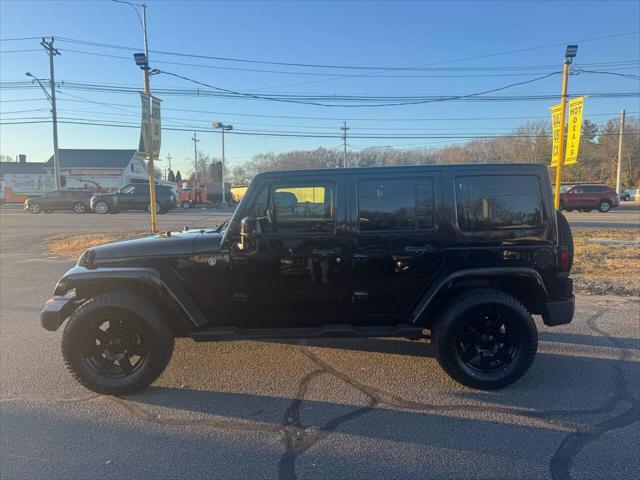 used 2014 Jeep Wrangler Unlimited car, priced at $18,900