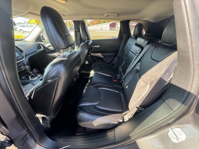 used 2018 Jeep Cherokee car, priced at $17,000