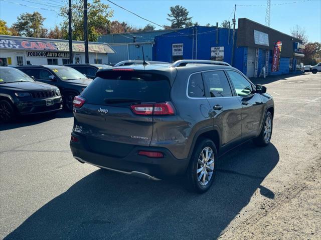 used 2018 Jeep Cherokee car, priced at $17,000