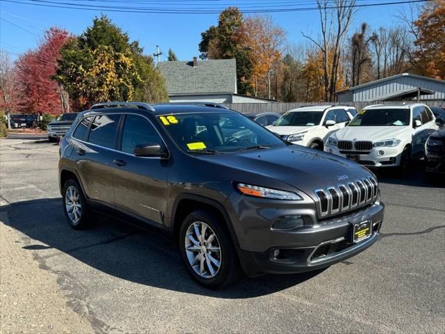 used 2018 Jeep Cherokee car, priced at $17,000