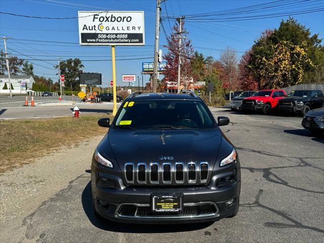 used 2018 Jeep Cherokee car, priced at $17,000