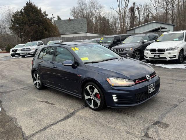 used 2016 Volkswagen Golf GTI car, priced at $15,500