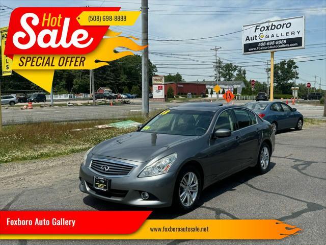 used 2013 INFINITI G37x car, priced at $12,300