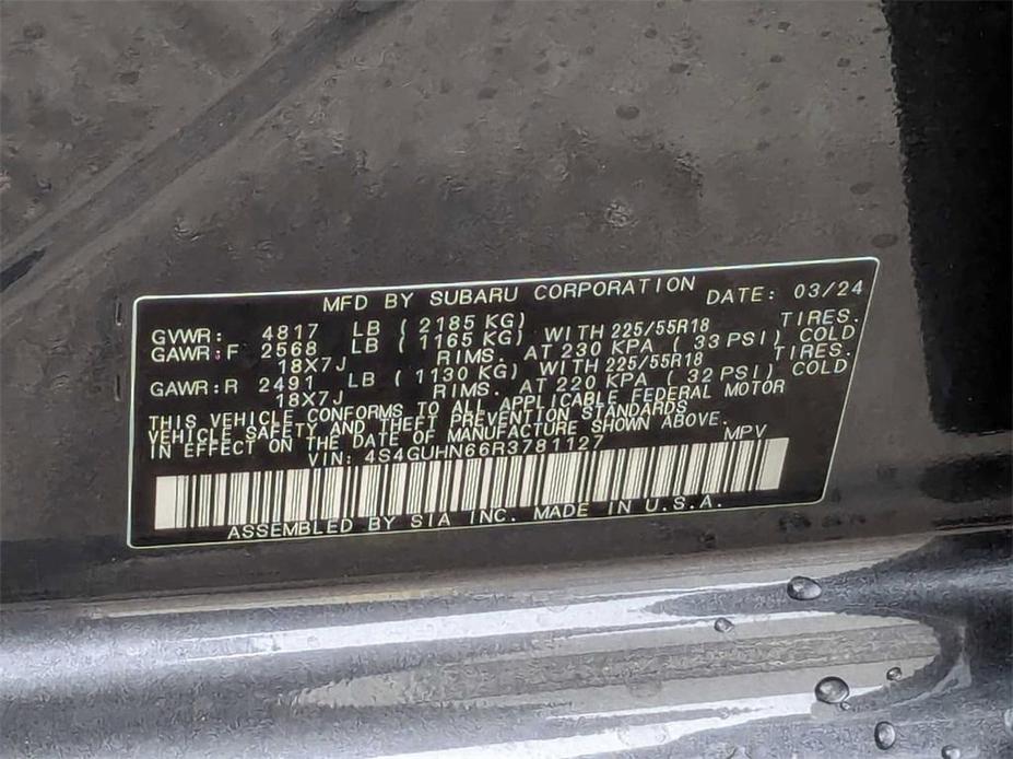 new 2024 Subaru Crosstrek car, priced at $35,744