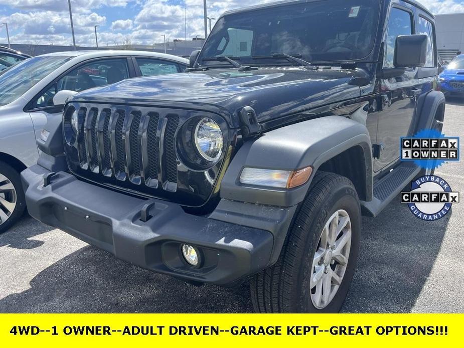 used 2023 Jeep Wrangler car, priced at $36,399