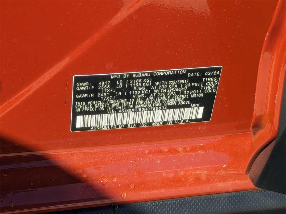 new 2024 Subaru Crosstrek car, priced at $36,669