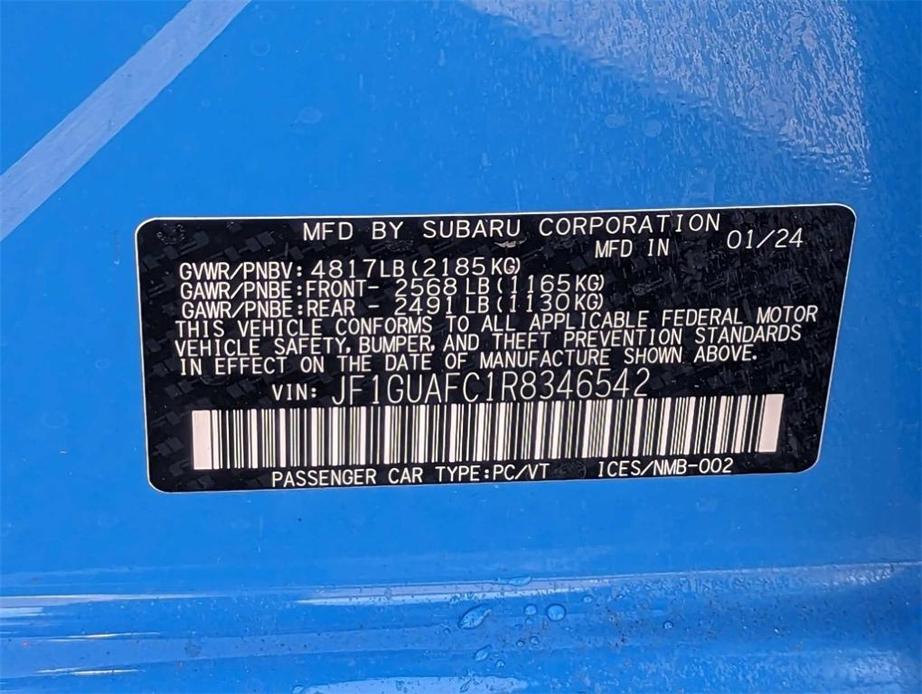 new 2024 Subaru Impreza car, priced at $29,292