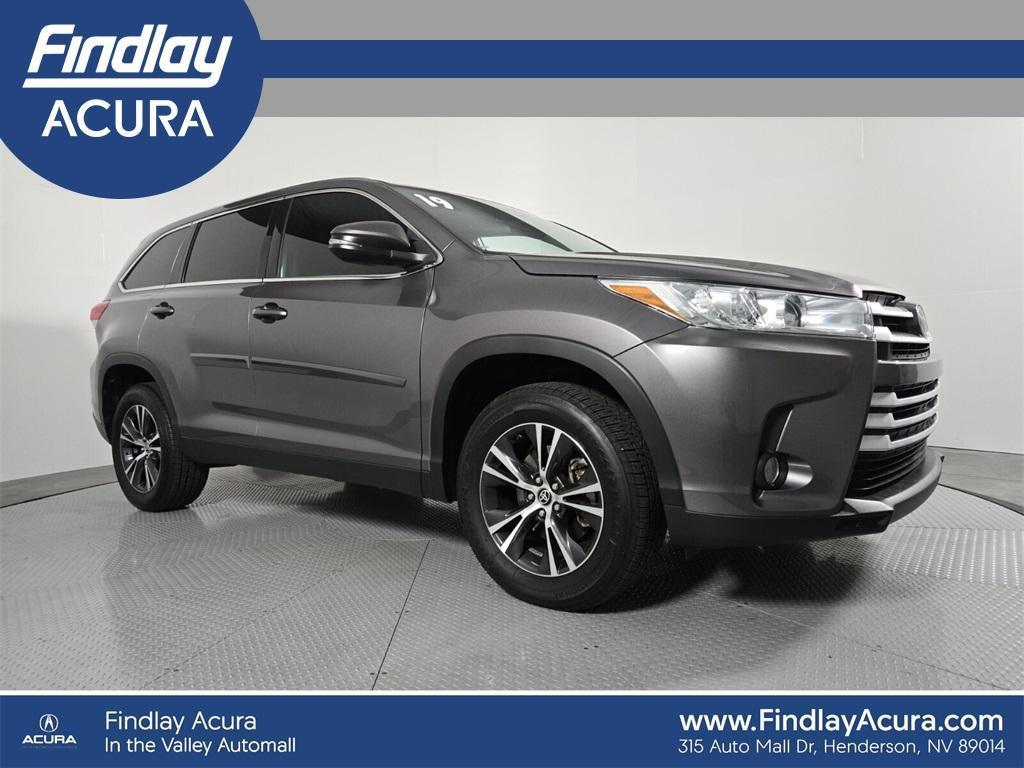 used 2019 Toyota Highlander car, priced at $24,299