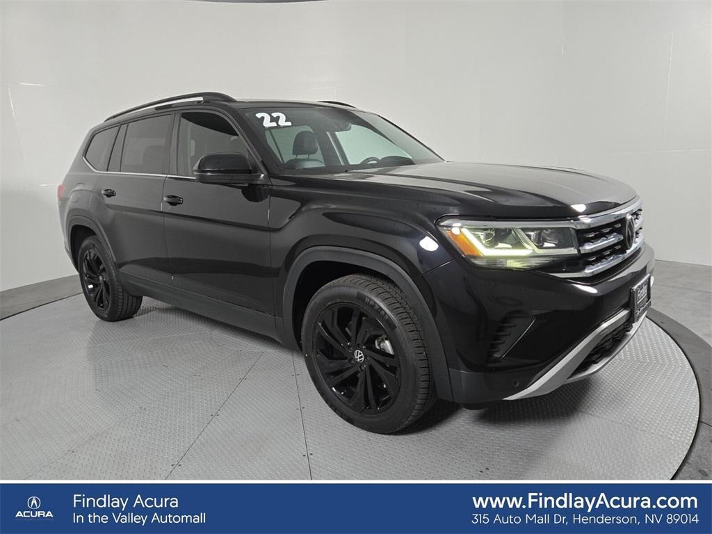 used 2022 Volkswagen Atlas car, priced at $23,977
