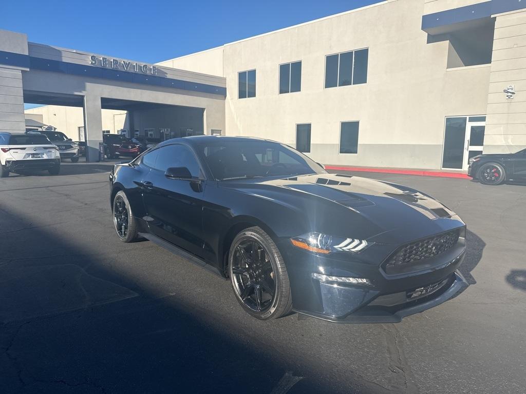 used 2020 Ford Mustang car, priced at $20,377