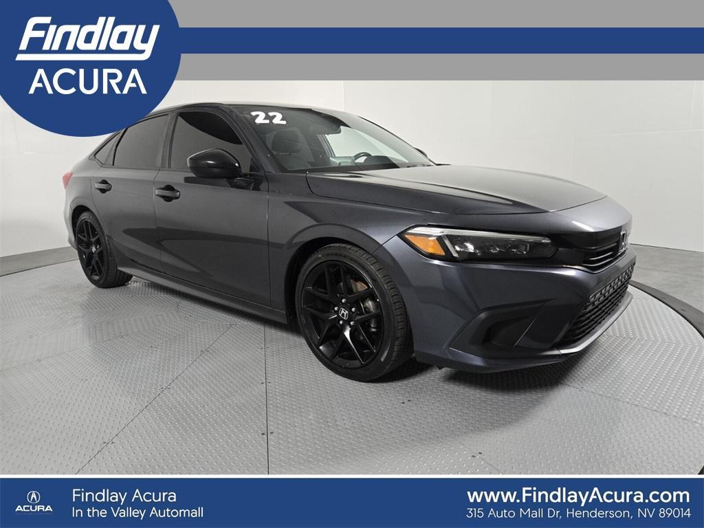 used 2022 Honda Civic car, priced at $20,777