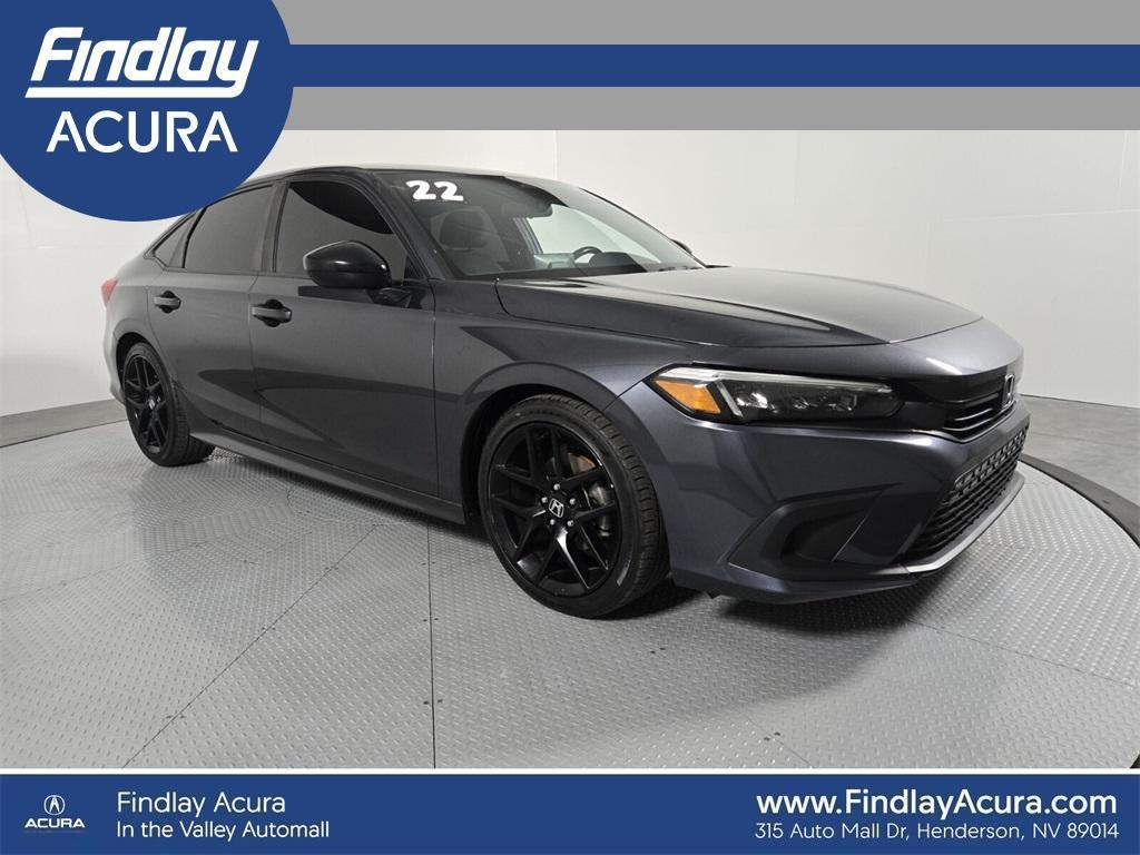 used 2022 Honda Civic car, priced at $22,777