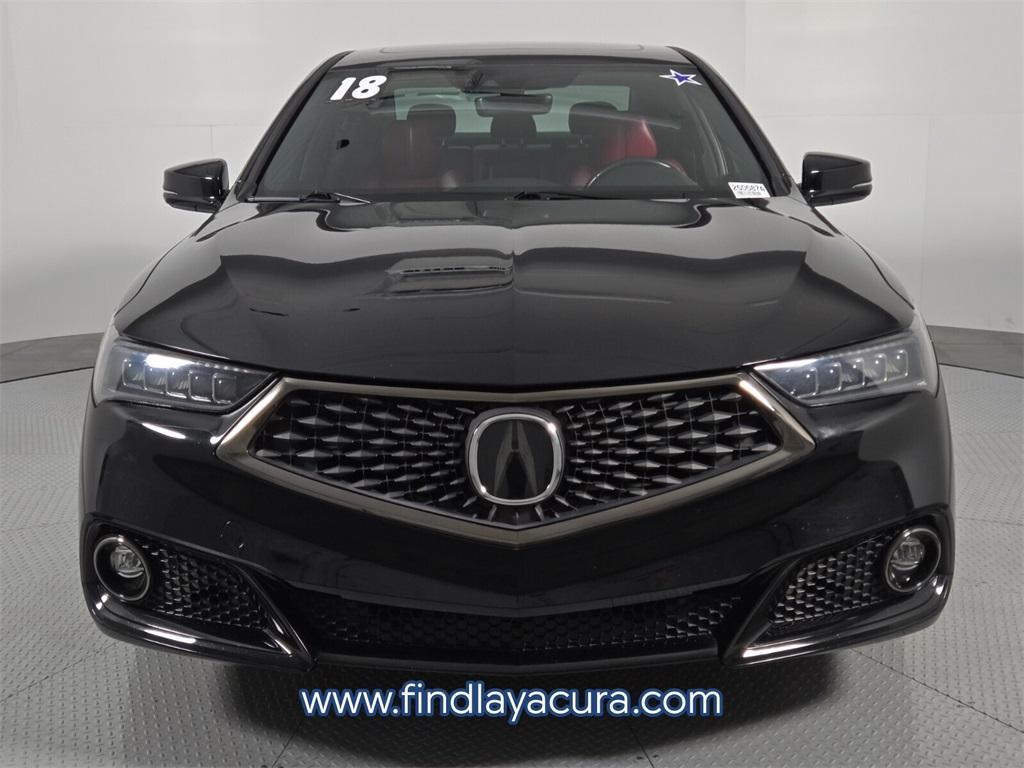 used 2018 Acura TLX car, priced at $22,477