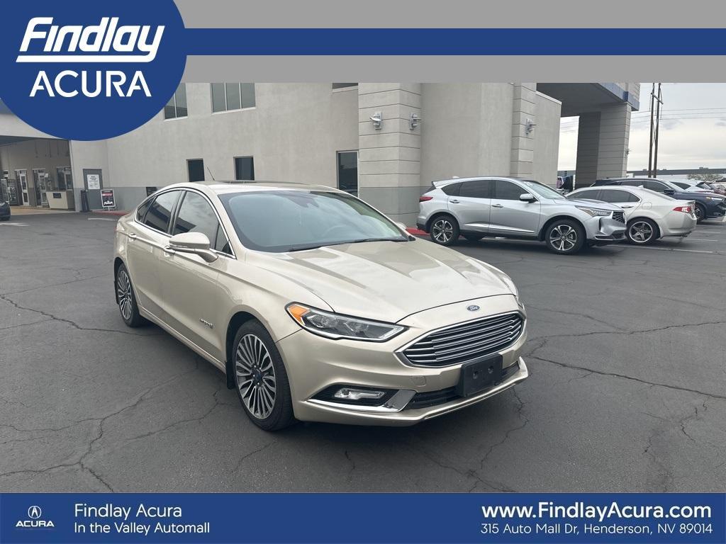 used 2018 Ford Fusion Hybrid car, priced at $13,177