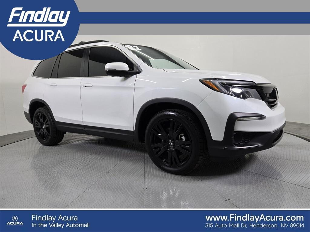 used 2022 Honda Pilot car, priced at $31,177