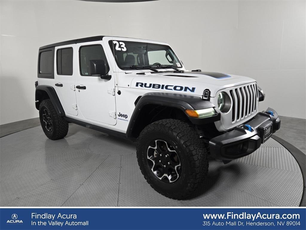 used 2023 Jeep Wrangler 4xe car, priced at $30,877