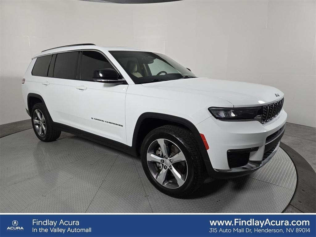 used 2021 Jeep Grand Cherokee L car, priced at $20,888