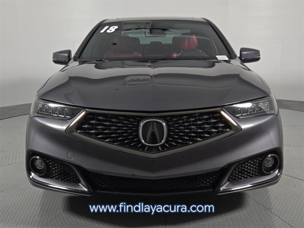 used 2018 Acura TLX car, priced at $23,377