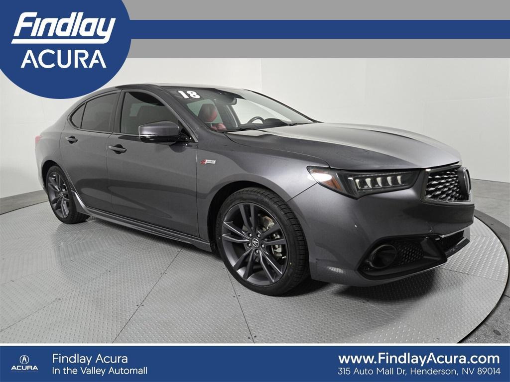 used 2018 Acura TLX car, priced at $23,377